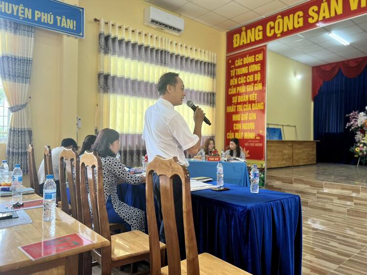 Đại biểu Võ Thanh Trung thuộc tổ đại biểu số 2