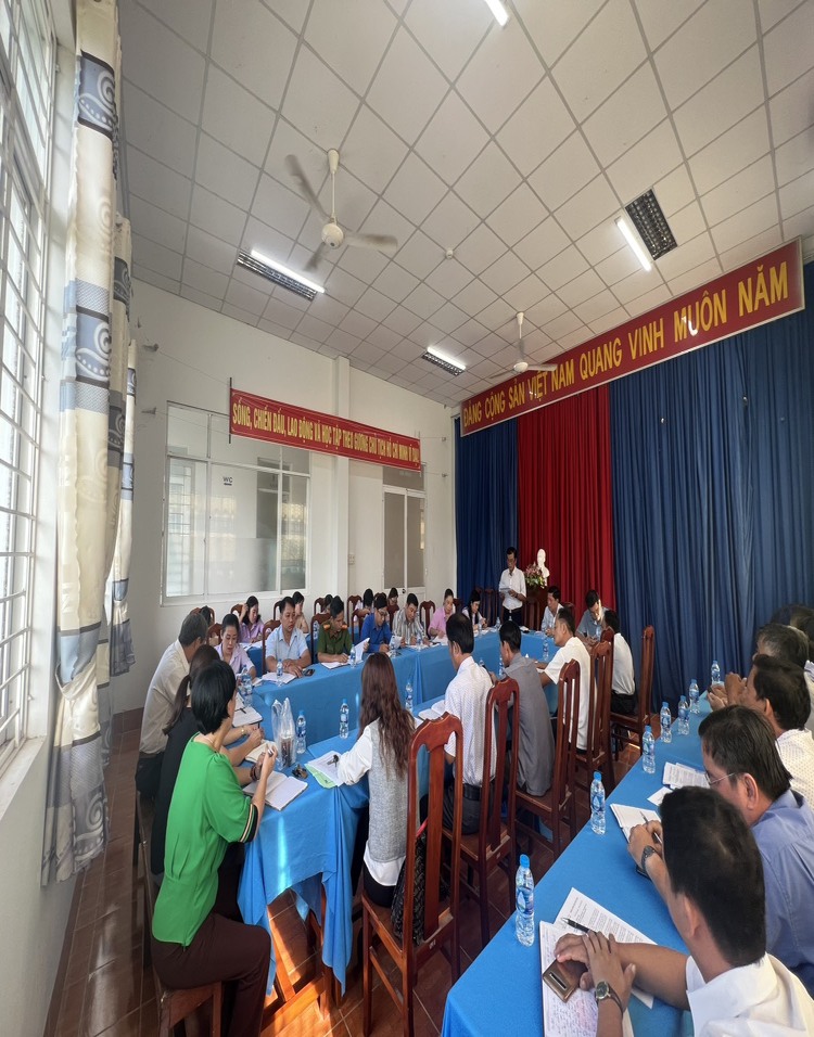 Hội nghị sơ kết 6 tháng thực hiện nghị quyết đảng bộ
